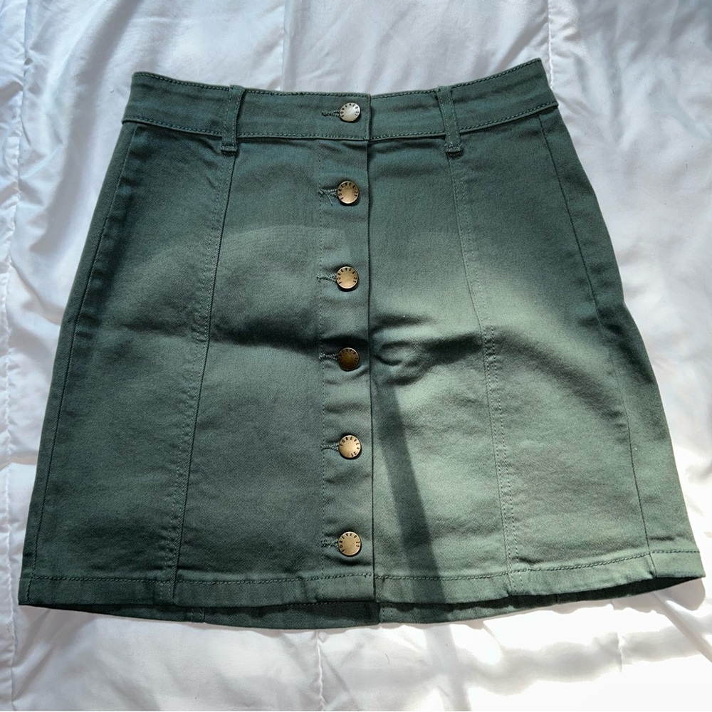 Button Down Skirt